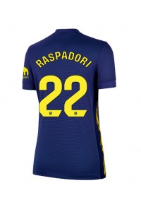 Fotbalové Dres Atletico Madrid Giacomo Raspadori #22 Dámské Venkovní Oblečení 2025-26 Krátký Rukáv